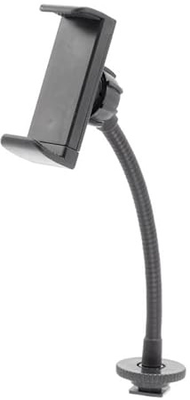 Pixapro 8.5cm Smartphone Bracket Photography Lighting Video Studio Camera Photoshoot Portable Filming Photo Accessories Gooseneck Bracket Hot Shoe Connector Rotatable