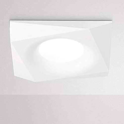 Faretto Incasso Alluminio Gea Led Janus Q Led Spot Incasso Bianco Opaco Cromo Interno Gu10 Ip20, Bianco