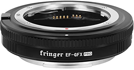 Fringer EF-GFX Pro Auto Focus Camera Mount, Lens Adapter Ring Compatible with Canon EF to Fuji GFX100/ GFX100S, Sigma, Tamron EF Lens