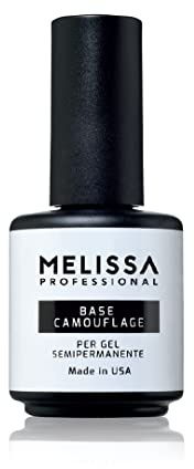 Melissa Base Camouflage per Semipermanente – Uniformante, Rinforzante, Effetto Naturale