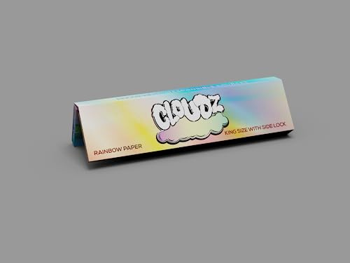 CLOUDZ Rainbow Kingsize Papers with Rainbow Tips (5)