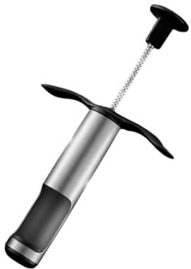 SHOWERORO 1pezzi Strumento Rimozione Nocciolo Frutta Inossidabile Utensile per Togliere Noccioli di Giuggiola e Dattero Rosso Facile da Usare e Portatile per Cucina e Uso Quotidiano