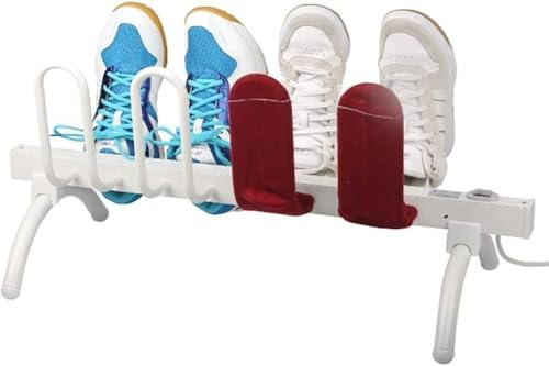 Boot Dryer,Shoe Dryer, Electric Shoe Dryer, Boot Dryer, Glove Dryer, Shoe Warmer Dryer Drying Rack, Boots Dehumidifier, Drying 4 Pairs of Shoes at The Same Time