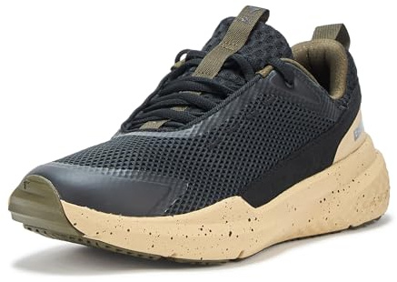 Under Armour Men's Project Rock Blood Sweat Respect 5, (006) Black/Field Khaki/Black, 12, US