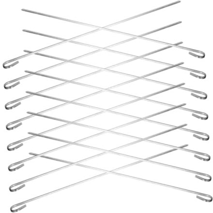 CIYODO Spiedini in Acciaio Inossidabile Per Barbecue Spiedini Per Grigliare in Metallo Turchi Piatti Per Cucina All'aperto