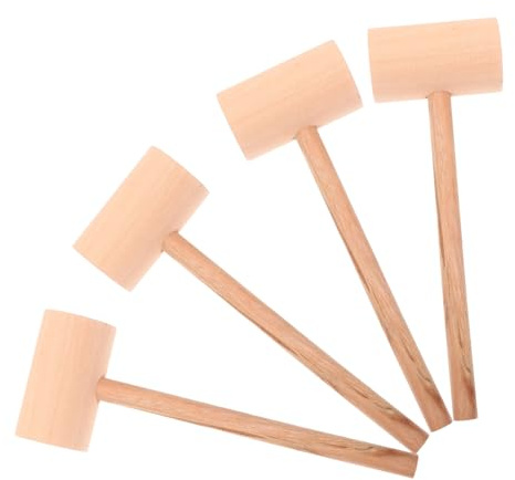 HAPINARY Giudice Martelletto in Legno Martello Da Giudice Impugnatura Comoda Martelletto Per Aste Riutilizzabile Pratico Martello Da Avvocato Portatile