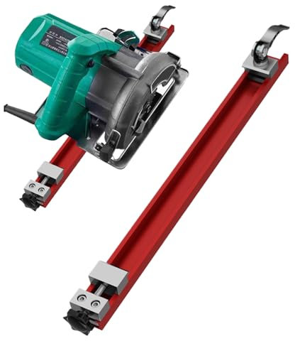 Guía La Base La Máquina Corte Ajustable,Guía Corte Sierra Circular,Regla Máquina Corte,Base Herramientas Precisión Con Plantilla Cortador Accesorio Ajustable Para El Marco Grabado En La Carpintería