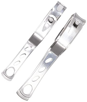 DECORNIJIA Nagelknipser 4 Stück Edelstahl Nagelschere Maniküre Und Pediküre Werkzeug Größen s 8cm l 10cm Für Künstliche Und Naturnägel Zuhause