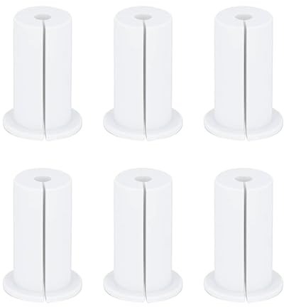 6Pcs Mobili Muro Foro Boccola Passacavi Gestione Cavo Organizzatori di Filo Passaggio In Gomma Fori Copertura Router Ethernet Protezioni Manica