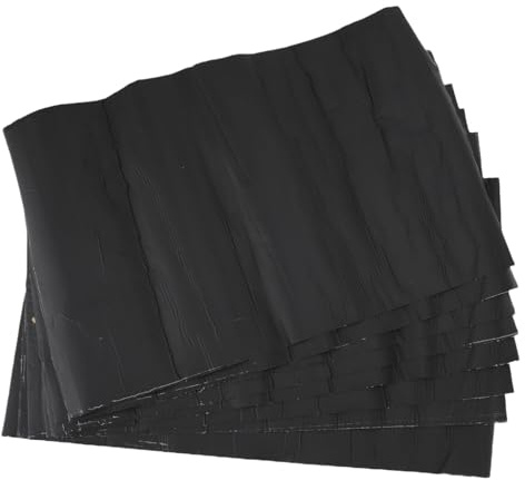 Asixxsix Protezione per Pali di Recinzione, 8 Pezzi Manicotto per Pali di Legno Autoadesivo con Protezione Antimarciume Resistente Alle Intemperie per Quadrati da 3x3 a 4x4 Pollici e Rotondi da 3 a