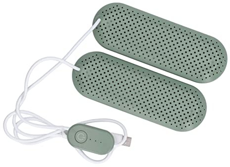 AKLOSIPY Haushalts-USB-Schuhtrockner mit Timer, Desodorierender Stiefeltrockner für Erwachsenenschuhe, Schlafsaal, Reisen, OD, Kompatibel mit Powerbanks/Laptops/Auto