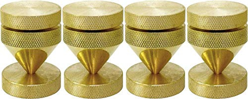 Dynavox Assorbitore sub-watt, set da 4 pezzi, in ottone