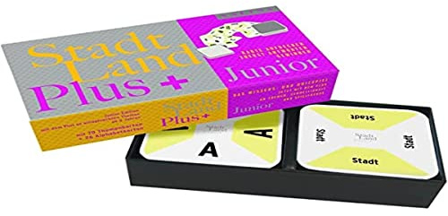 VALINA 4260210941302 - Stadt Land Plus Junior, Wissens- und Quizspiel