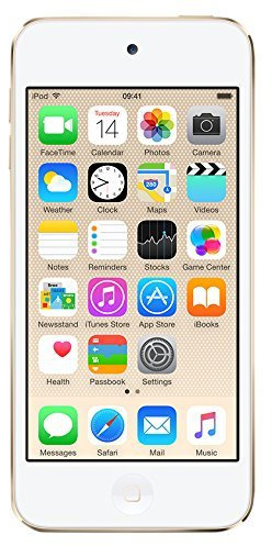 Apple iPod touch 32GB Gold (6th Generation) NEWEST MODEL (Renewed)