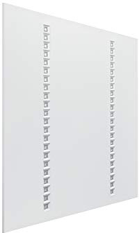 Luminaria Panel LED: para Techo, Panel IndiviLED Emergency 625/33 W, 220-240 V, Ángulo de Radiación: 70, Cool White, 4000 K, Material del Cuerpo: Steel, IP40, 1-Pack