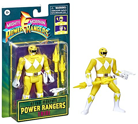 Power Rangers Mighty Morphin Retro Morphin Yellow Ranger Trini