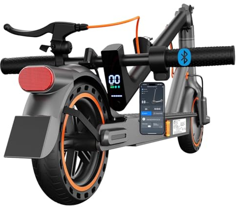 SEEMAR E-Scooter mit ABE Straßenzulassung, 350W, 20 km/h, 35 km, mit App | Faltbarer E-Roller mit Smart App, 8,5 Wabenreifen, duales Bremssystem (E-ABS & Scheibenbremse) & LCD-Display