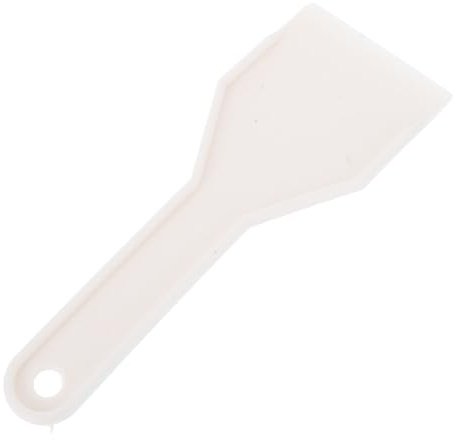 ZUNOXAZ Paletta per Ghiaccio in Plastica Resistente con Design Rotondo Antinfortunistico Raschietto per Sbrinare Frigorifero e Freezer Utensile e Portatile per Rimozione Ghiaccio per