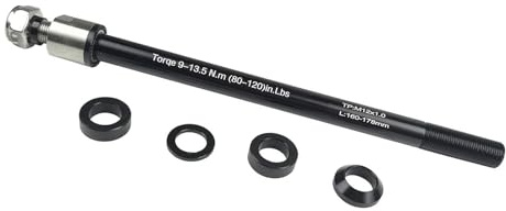 Winwinland Steckachse Adapter M12 Steckachsenadapter, 160-178mm Längenverstellbare Fahrrad Steckachse, Achsadapter für Fahrradanhänger Kupplung, Kompatibel mit den meisten Fahrrad,MTB, Rennrad