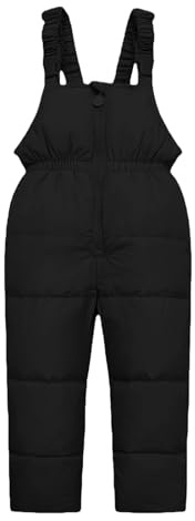 MJGkhiy Salopette Invernale Bambino Bambini Pagliaccetto Imbottita Senza Maniche Tuta da Neve Neonato Inverno Antivento Pantaloni Lunghi Abbigliamento Caldo