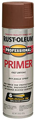 Rust-Oleum 7569838 Professional Primer Spray, 15 oz, Flat Red