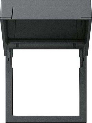 Gira 265828 Montagerahmen Klappdeckel System 55, anthrazit