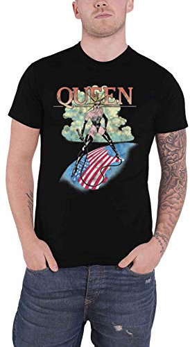 Queen T Shirt Mistress band logo Freddie Mercury officiel Homme