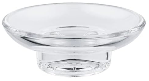 Base porta sapone in vetro essentials h. 39 mm