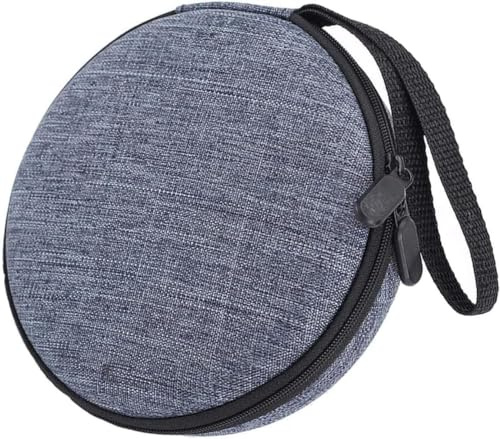 Tragbare robuste CD-Player-Tasche mit festem Tragegurt für die Aufbewahrung von Reisen Kompatibel mit dem CD-Player 276/204/511/611/711/711T/903TF/611T/C105 dem Kopfhörer dem USB- und AUX-Kabel