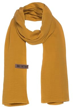 Knit Facory - Liv Schal - Fein Gewebter Damen Schal - Luftiger Musselinschal - Für Frühling und Sommer - 100% Bio-Baumwolle