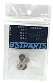 BST PARTS - Cadena rápida SP12, 12 velocidades, Silver - Cadena para bicicleta para adultos, unisex, plata, estándar
