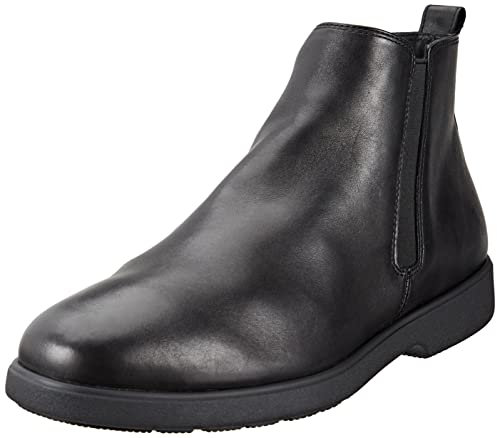 Geox U Spherica Ec11 Wide, Stivaletti Uomo, Nero, 42 EU