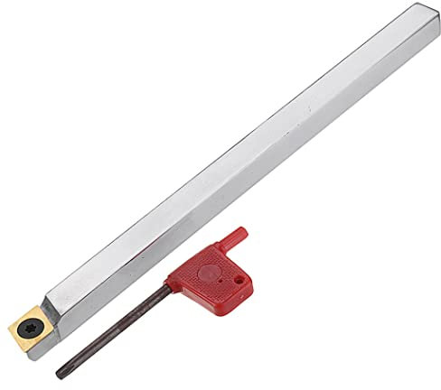 Outil De Tournage Carbure, Burins De Tournage De Tour À Bois, Ciseau À Bois Losange Rond Carré Lames,Poignée En Alliage D'aluminium,Outil De Travail Sculpture Du Bois,1 Pièce,Left