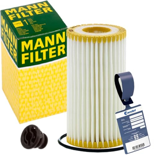 Mann Filter Öl-Filter Ölwechselset | HU6013Z+47197+MN1801 passend für Golf 7 Passat B8 1.8-2.0 Tsi