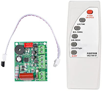 Universal Fan Remote Control Modification Board Mini Fan Circuit Board Electric Fan Computer Board Control Motherboard Computer Board With Screen Connectors Power-supply Universal Fan Remote Control