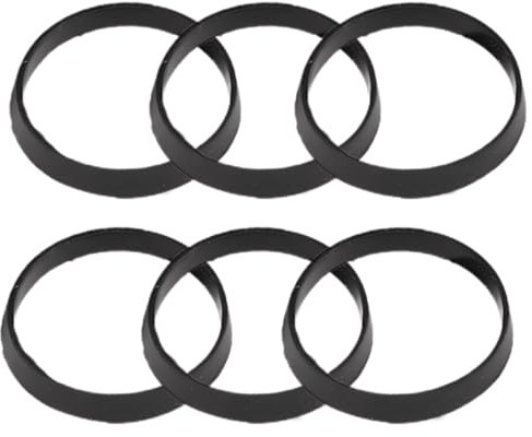 CPJJ Lot de 6 rondelles en caoutchouc de 40 mm, joints en caoutchouc pour plomberie, raccords de tuyau d'évier, pour tuyau de vidange de 40 mm, pour siphon d'évier de 3,8 cm