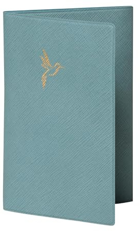 Exacompta - Etui Carte Grise Elise 3 Rabats 8,5x13,2cm- Bleu