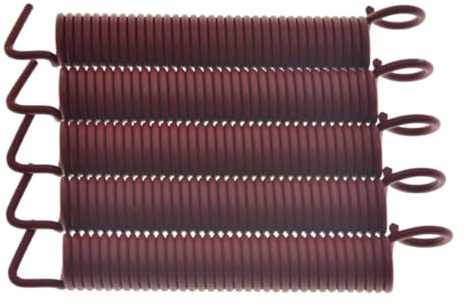 Dopro 5-pack premium gitarr Tremolo fjädrar Tremolo bryggspänningsfjäder för FR/ST/Strat Tremolos röd hög spänning