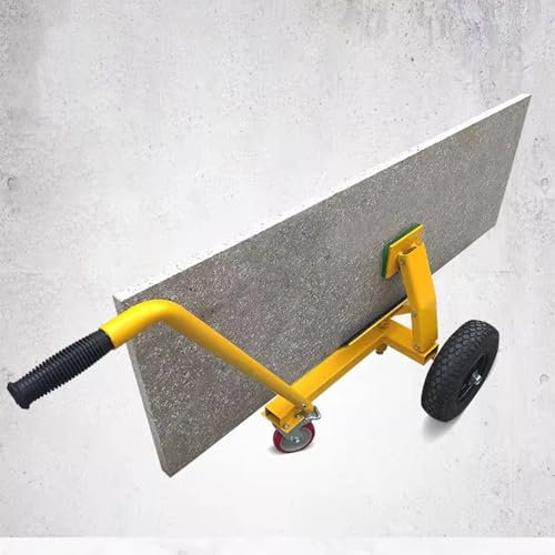 Drywall Sheet Cart for Granite/Door Panel/Marble/Glass, Portable Plywood Carrier Cart for Factory Home, Lumber Dolly Cart/Mattress Mover with Wheels