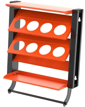 perfk Porta di stoccaggio del Supporto spruzzo, portabicchieri per lattina a Parete a Parete a Muro di Spray per di rimorchi per Utensili da