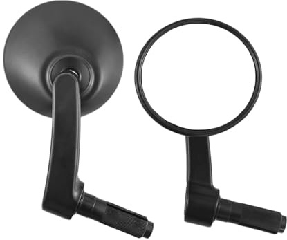 Specchietti Moto Manubrio Specchietto retrovisore laterale rotondo da 7/8 per motocicletta, estremità manubrio Specchietto Moto