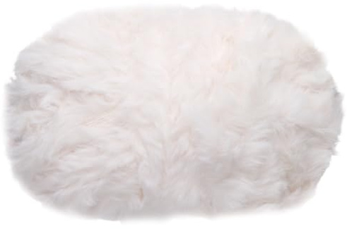 BEAMARKER 90g Hilo de Pelo Sintético Blanco Suave Esponjoso Tipo Pestaña 1 Ovillo de Poliéster 18m para Tejer Ganchillo Bufanda Manta Manualidades