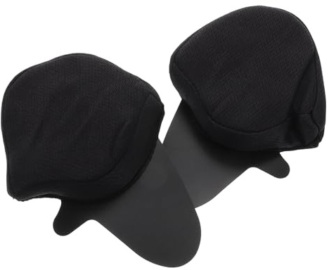 OFFIGAM Paraorecchie antivento per casco da moto, 2 pezzi, con copertura completa, riduzione del rumore e antivento, progettati per motociclisti
