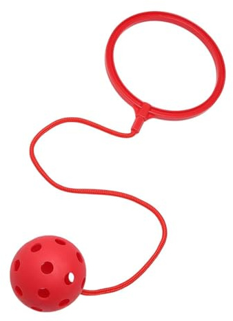 Sprungball am Knöchel – Springball faltbar mit Blitzrad | Outdoor-Spielspielzeug | Swing Übung Aktivität | Kid Skipping Toy Activity | für Schulferien und Familienurlaub