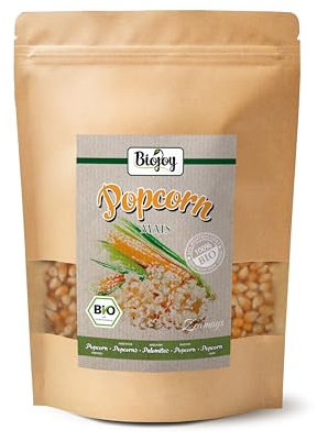 Biojoy Maïs pour Pop-corn BIO (1 kg), sans additifs