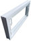 Trobak Kellerfenster weiss 50 x 30 cm Isolierverglasung