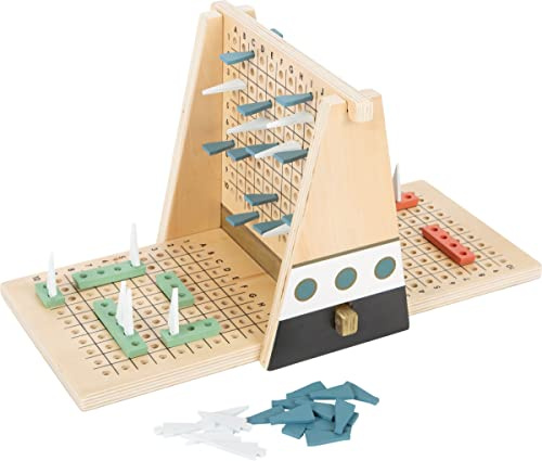 small foot Strategiespiel Regatta Gold Edition aus Holz, Klassiker friedfertig interpretiert, ab 6 Jahren, 12221