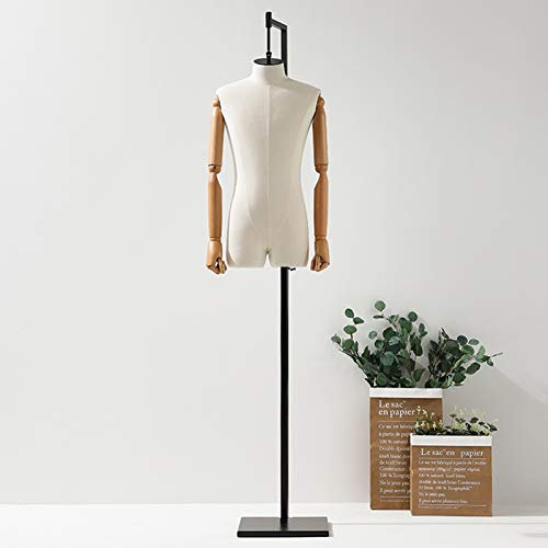 Schaufensterpuppenschannin Körper, Glasfaserinnen weiblich/männliches Displaykleid Form Schaufensterpuppe, Modedreher Büste für Einzelhandelskleidung, 2 Farben
