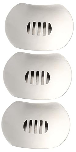 STOBAZA 3piezas Jabonera De Acero Inoxidable Diseño Forma De Platillo Volador Soporte De Jabón Doble Capa para Baño y Ducha Escurridor y Elegante