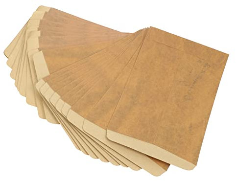 HOODANCOS 20stücke Kraftpapier Umschläge Beutel Schmuckaufbewahrungstaschen Schraubenaufbewahrungstaschen Für Samen Karten Münzen Lagerung